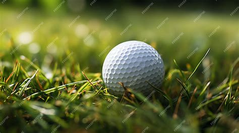 Premium AI Image | golf ball mockup HD 8K wallpaper Stock Photographic ...