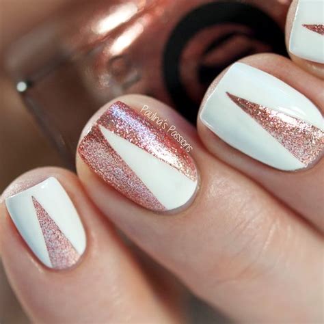 10 Maneras de pintar tus uñas con esmalte Rose Gold Es la Moda