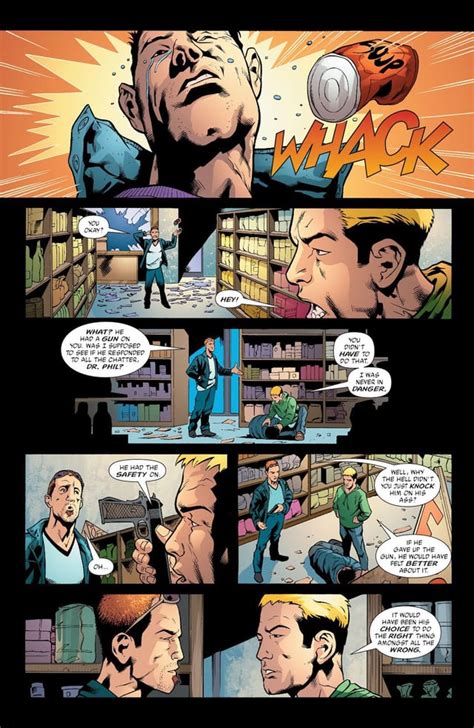 [comic Excerpt] Connor Hawke Was Never In Any Danger Green Arrow 32