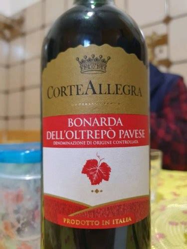 Corte Allegra Bonarda Dell Oltrepo Pavese Vivino Australia