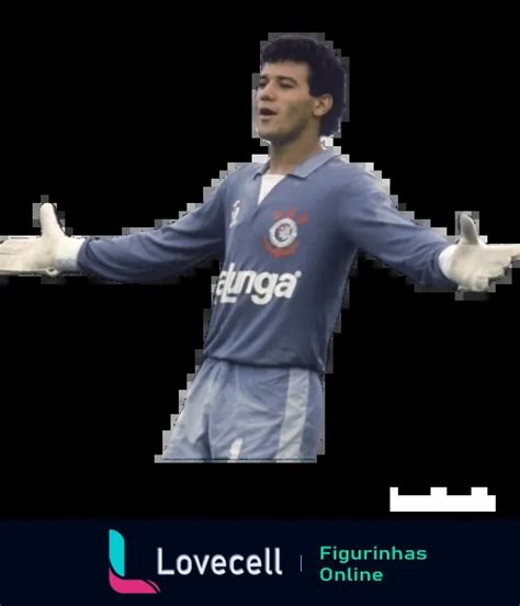 Figurinha Goleiro Do Corinthians Comemorando Para WhatsApp Lovecell