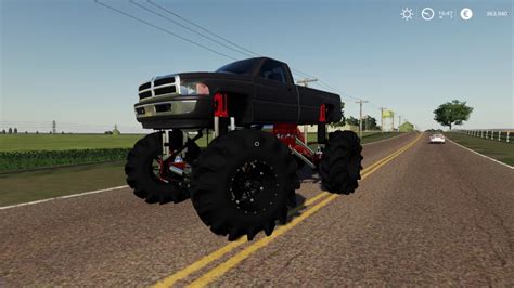 Dodge Second Gen Monster Truck V1 0 Fs19 Farming Simulator 22 Mod