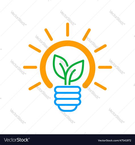 Green Energy Transition Icon Royalty Free Vector Image