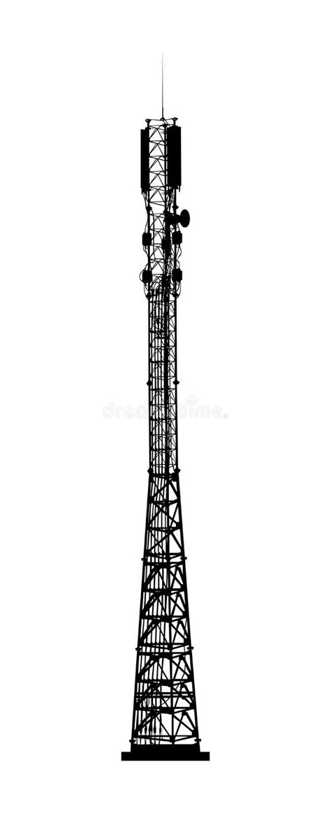 Mobile Telecommunication Tower Stock Illustrations 5692 Mobile