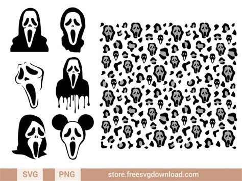 Ghost Face Svg Bundle Fsd J62 Store Free Svg Download