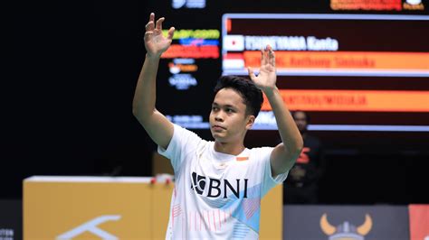 Hasil Singapore Open 2023 Anthony Ginting Lolos Perempat Final Rinov