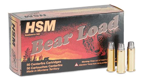 Hsm Bear Load 44 Rem Mag Canada First Ammo Corp