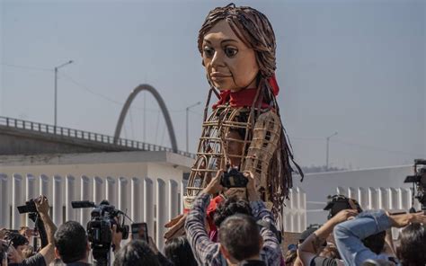 Amal la marioneta gigante llegará a Tapachula en su gira por México