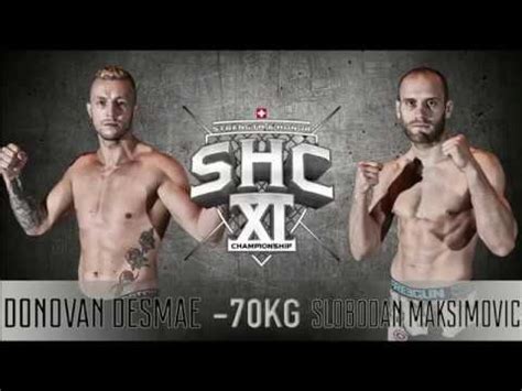 Shc Donovan Desmae Vs Slobodan Maksimovic Youtube