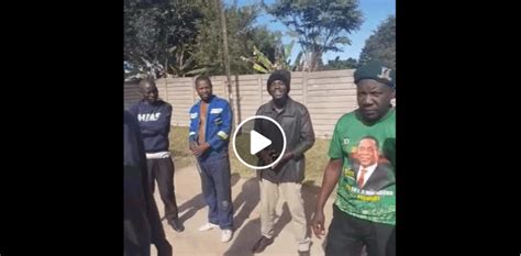 Rowdy Zanu Pf Activist Nabbed Newsday Zimbabwe