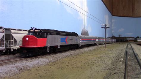 Athearn Genesis Amtrak Sdp40f Youtube