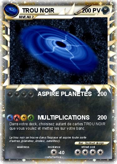 Pokémon Trou Noir 123 123 Aspire Planetes Ma Carte Pokémon