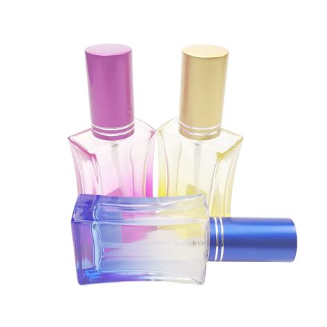 Ml Wholesale Luxury Colorful Empty Glass Pocket Perfume Bottle High