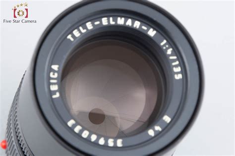 中古Leica ライカ TELE ELMAR M 135mm f 4 E46 希少品 中古カメラフィルムカメラを中心に取り揃える