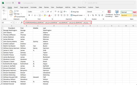 How To Easily Split Names In Excel First And Last Excel Tutorials