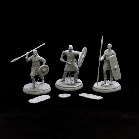 3d Printable Celtic British Warriors Iceni By Gadgetworks