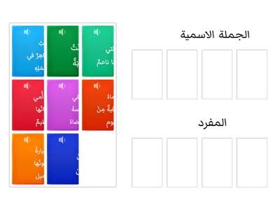 جملة اسمية و أنواع الخبر موارد تعليمية