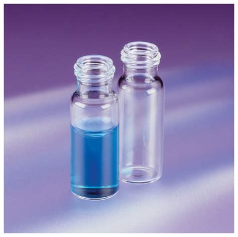 Fisherbrand 9 Mm Glass Screw Thread Vials Screw Thread Clear Glass Vial