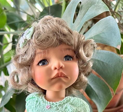 Meadowdolls Moppet TIA Tan Resin BJD Nude 11 NEW Mint Doll Peddlar