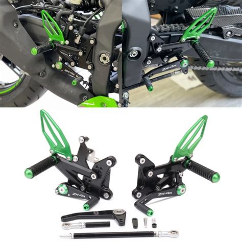 Motorcycle CNC Adjustable Rear Set Rearsets Footrest Footpeg Foot Rests