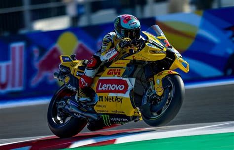 Ducati Lenovo Team World Champion Francesco Bagnaia In Giallo Ducati