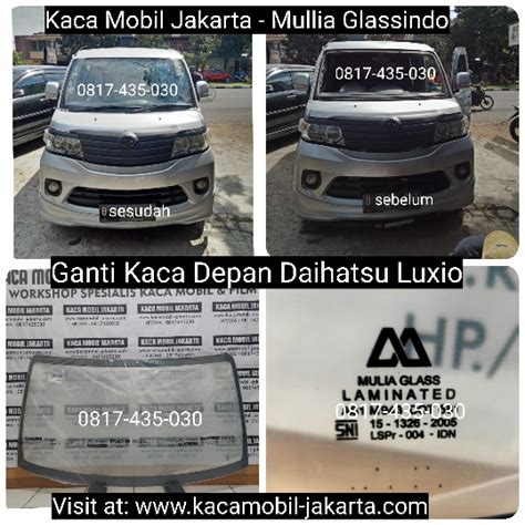 Harga Kaca Depan Mobil Luxio Original Price 8