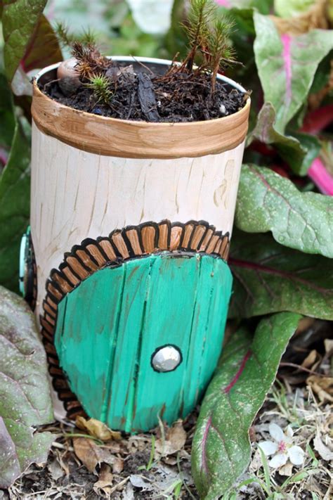 DIY Pirouline Tin Hobbit Hole Planter – Indie Crafts