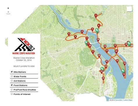 Marine Corps Marathon | Logistical Planning 3. The Marine Corps ...