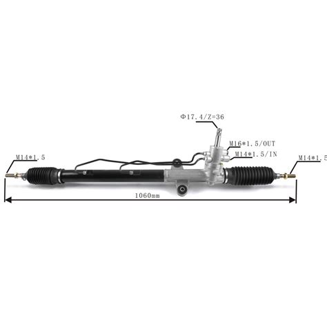 Excellent Power Steering Rack For Honda Accord Lhd S G