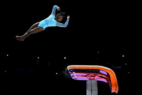 Simone Biles Makes History At World Gymnastics Championships As