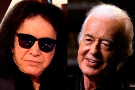 Gene Simmons Kiss Recuerda Lo Que Le Dijo Jimmy Page La Primera Vez