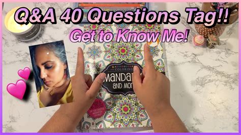 Qanda Get To Know Me 40 Questions Answered Tag Qanda Budgeting