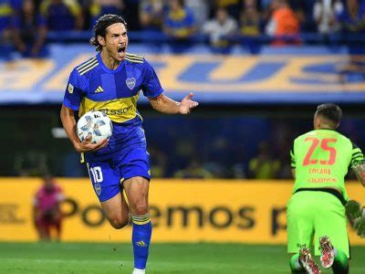 Cavani Acaba Con Su Sequ A Y Con Tres Goles Hace Festejar A Boca La Raz N