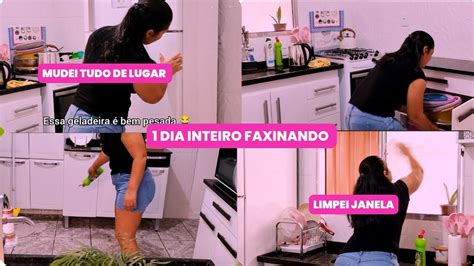 FAXINA PESADA NA COZINHA FICOU BRILHANDO MUDEI TUDO DE LUGAR