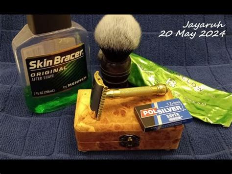 Shaving With The English NEW And C O Bigelow Shave Cream YouTube