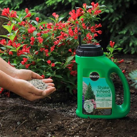 Miracle Gro Engrais Pour Arbres Et Arbustes Fleurs Shake