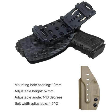 Glock 19 19x 17 22 31 26 27 30 OWB Kydex Duty Holster Coldre Store