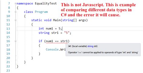 Javascript Equality Operator Vs Strict Equality Operator