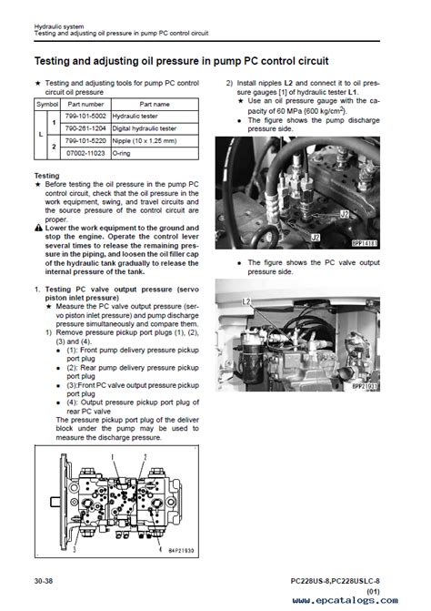 Komatsu Excavator Pc228us 8 Pc228uslc 8 Manual Pdf