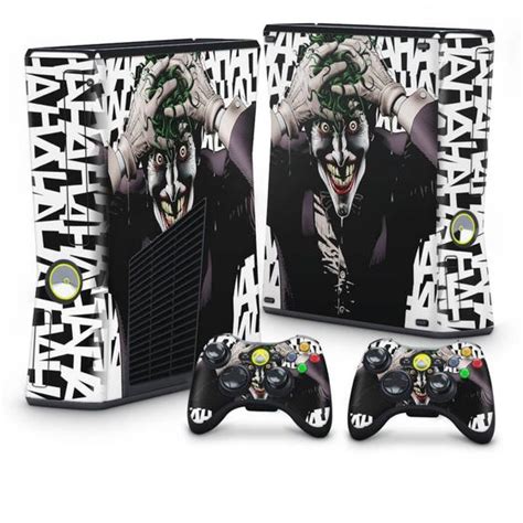 Skin Adesivo Xbox Slim Joker Coringa Pop Arte Skins Outros