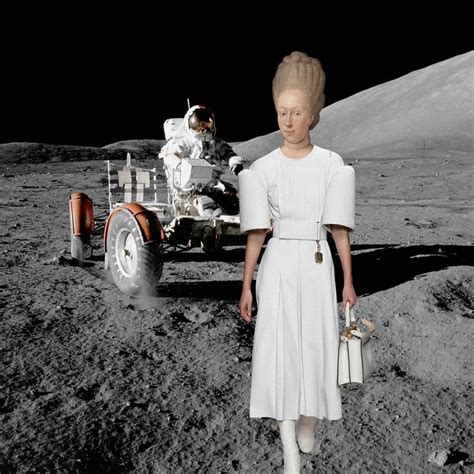 Artwork Of The Day Adriana Finally Arrived To The Moon In Fendi