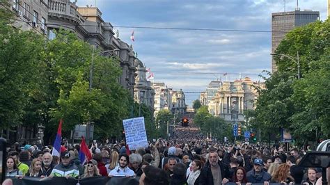 Oslobođenje Protesti u Srbiji Drugi Protest protiv nasilja u