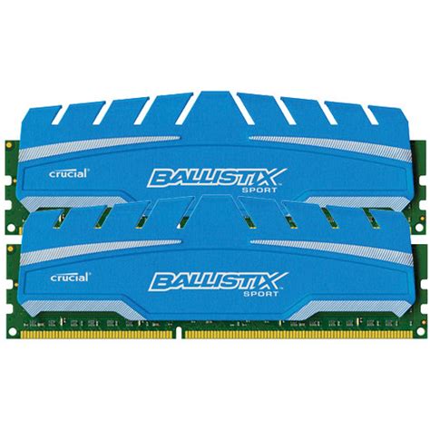 Crucial 16gb Ballistix Sport Ddr3 1600 Mhz Udimm Bls2k8g3d169ds3