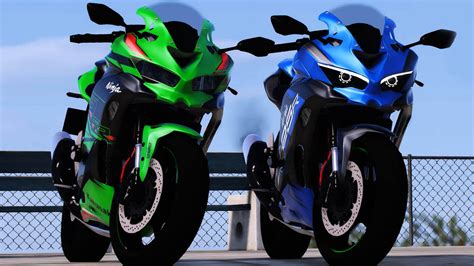 Kawasaki Ninja Zx25r Krt Edition 2023 Add On Tuning Liveries Gta5