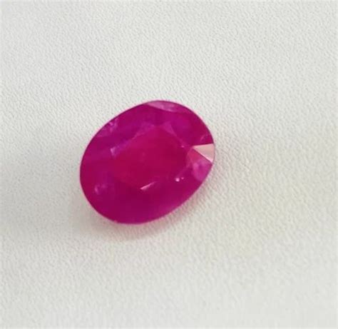 Carat Pink Natural Old Burmese Ruby With Gsi Report G S I