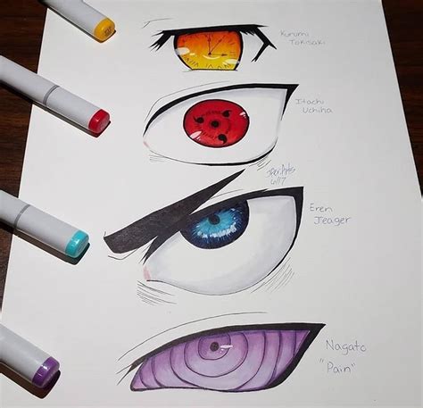 Naruto Eyes Drawing