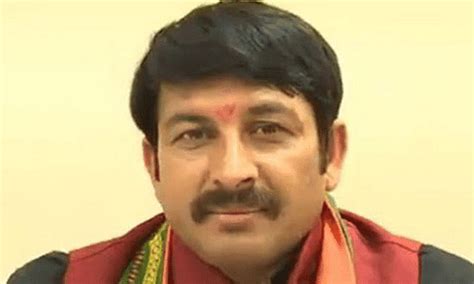 Bhojpuri Actor Manoj Tiwari Holds Long Roadshow