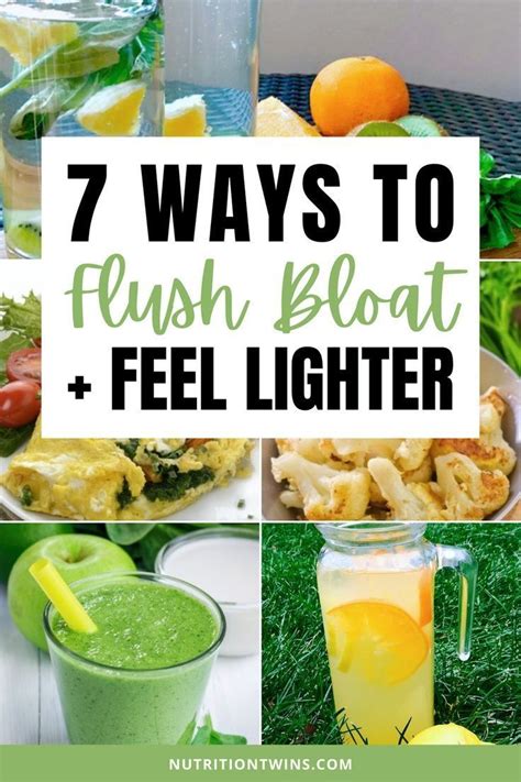 In This Post You Ll Learn Easy Ways To Flush Bloat And Feel Lighter