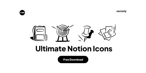 Vectorly Ultimate Notion Icons Free Version | Figma