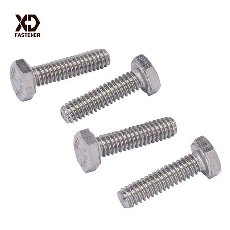 Xd Fastener Customize High Strength ASTM A325 Hex Bolt DIN933 Fasteners